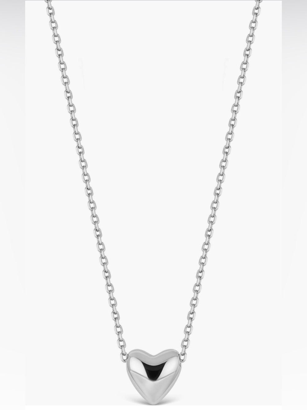 Bony Levy 14k gold puffy heart pendant necklace